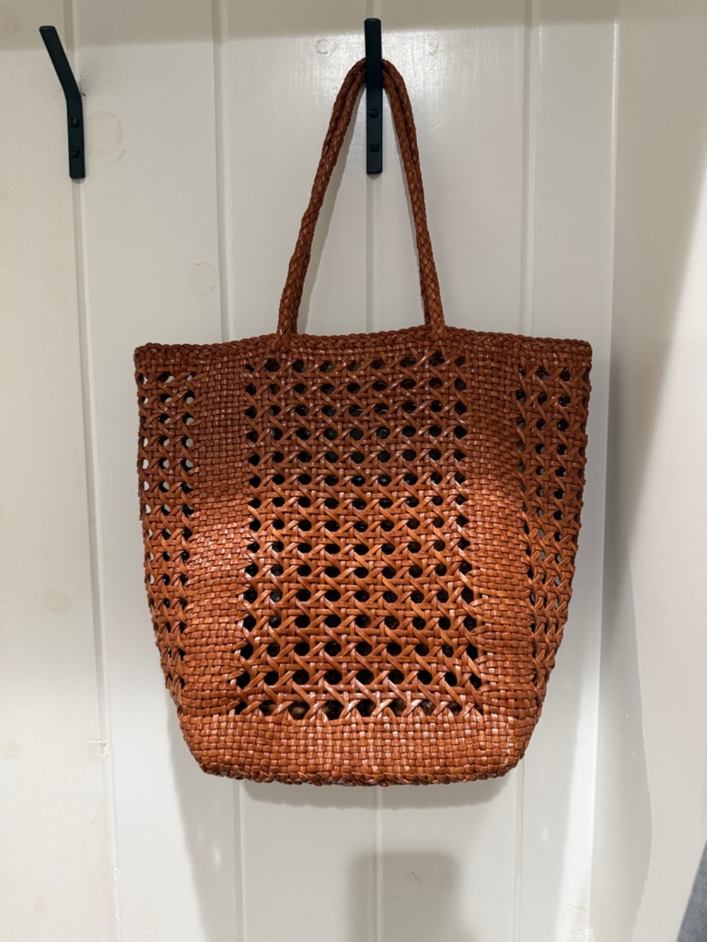 Loeffler Randall Angelo Woven Leather Tote Bag - Picture 3 of 7